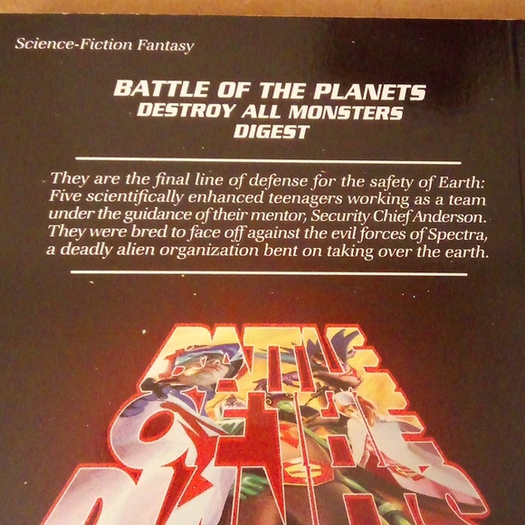 Battle of the Planets Comic Book - Picture 4 of 5